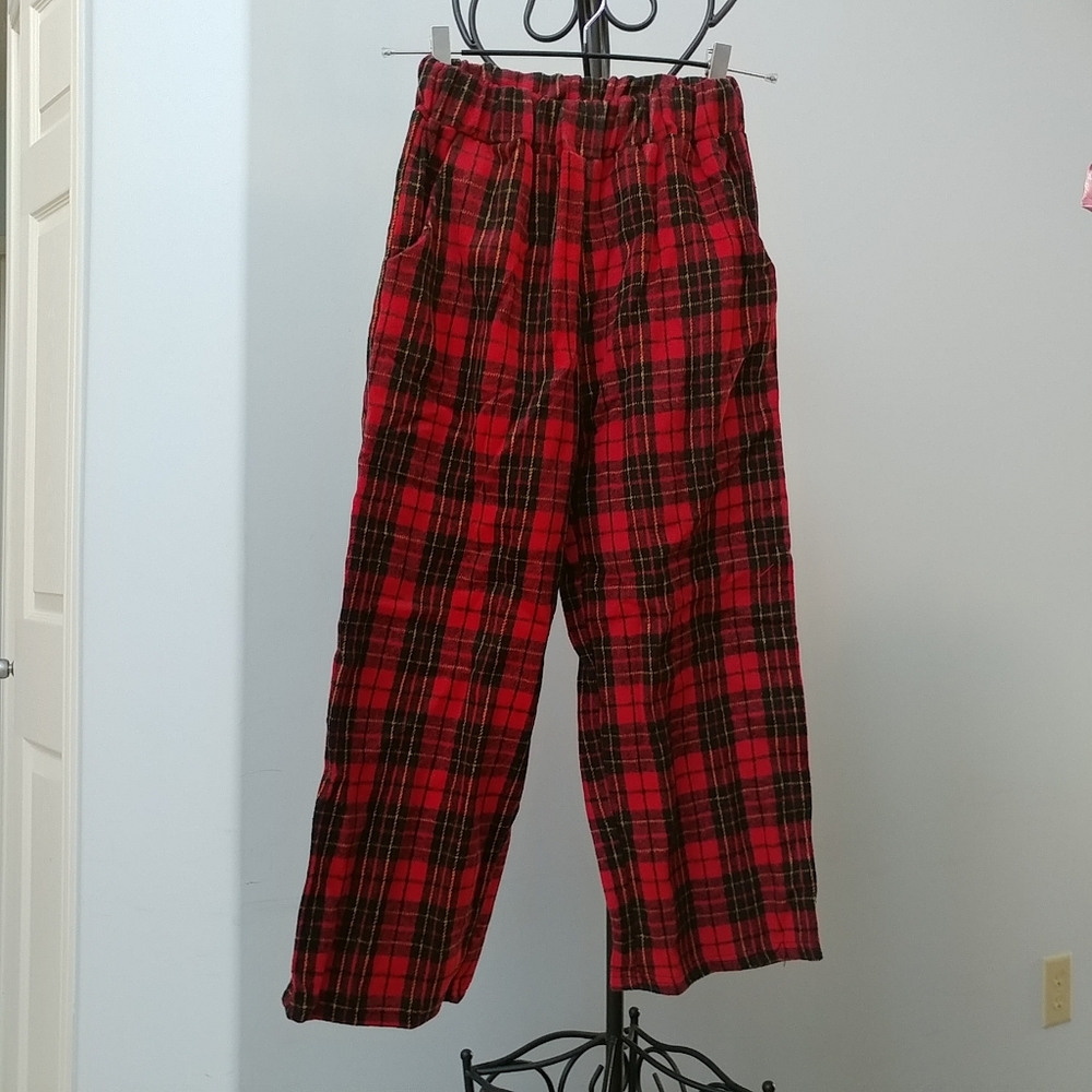 W♥C / Wego Japan plaid culottes
